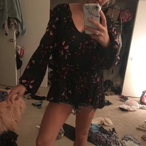 Green long sleeved tunic. South moon under